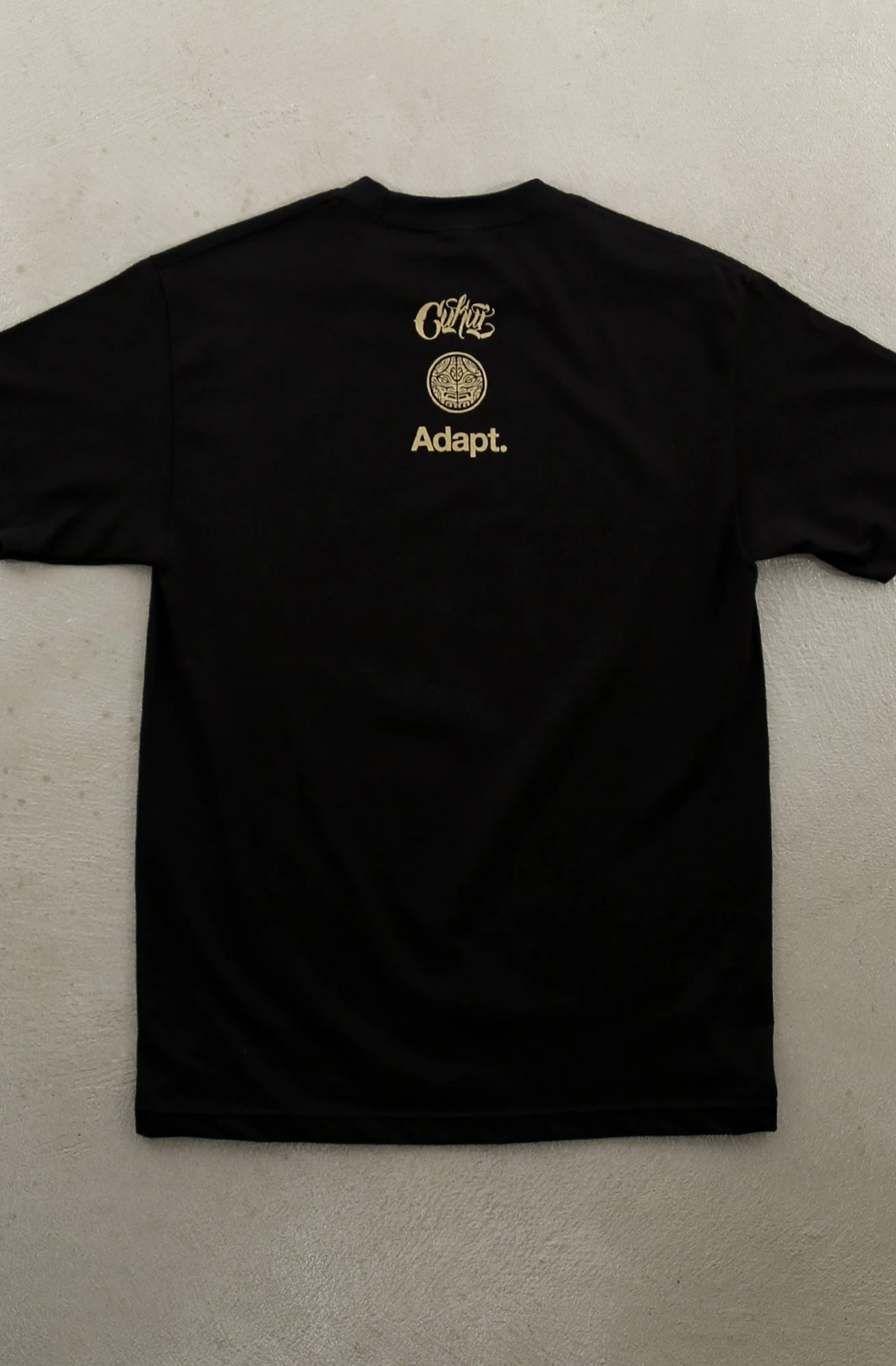 Cukui X Adapt :: Gold Blooded Roots (Men's Black Tee)(Copy Of Cukui X Adapt Gold Blooded Roots Mens Black Tee) 4 Cukui X Adapt :: Gold Blooded Roots (Men's Black Tee)(Copy Of Cukui X Adapt Gold Blooded Roots Mens Black Tee) - Image 2