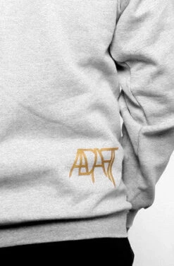 Gold Blooded (Men's Heather/Red Hoody)(Gold Blooded Mens Heather Gold Hoody) -Bold Threads Back 4867906