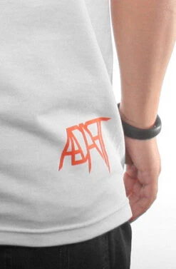 Gold Blooded World Champs (Men's White/Orange Tee)(Gold Blooded World Champs Mens White Orange Tee) -Bold Threads Back 7356731