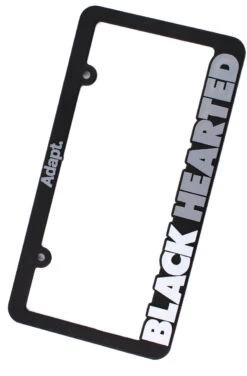 Black Hearted (License Plate Frame)(Black Hearted License Plate Frame)