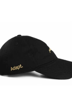 Gold Blooded (Black Low Crown Cap)(Gold Blooded Black Low Crown Cap) -Bold Threads GB LCC BLK SIDE