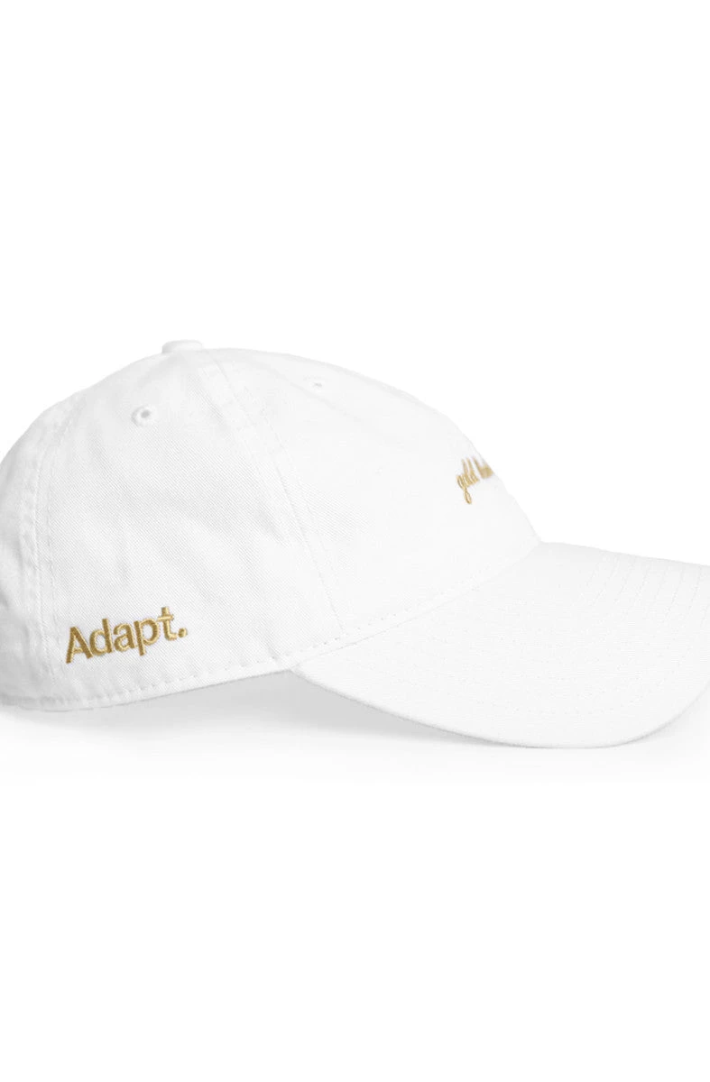 Gold Blooded (White Low Crown Cap)(Gold Blooded White Low Crown Cap) 4 Gold Blooded (White Low Crown Cap)(Gold Blooded White Low Crown Cap) - Image 2