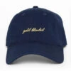 Gold Blooded (Navy Low Crown Cap)(Gold Blooded Navy Low Crown Cap) -Bold Threads GB LCC navy