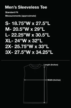 Gold Blooded (Men's Black/Red Sleeveless Tee)(Gold Blooded Mens Black Red Sleeveless Tee) -Bold Threads MTSL ASC5073