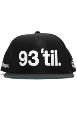 Hieroglyphics X Adapt :: 93 Til (Black Snapback Cap)(93 Til Snapback Cap)