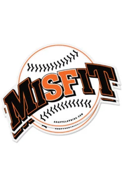 Misfit Classic (Black/Orange Sticker 2-Pack)(Misfit Classic Black Orange Sticker 2 Pack)