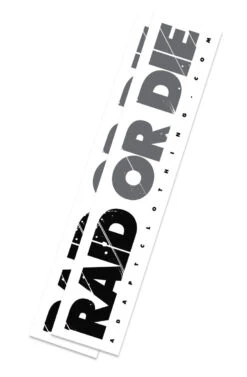 Raid Or Die (White/Grey Sticker 2-Pack)(Raid Or Die White Grey Sticker 2 Pack)