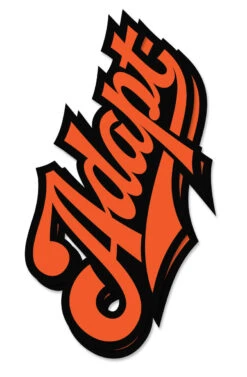 Home Team (Black/Orange Sticker 2-Pack)(Home Team Black Orange Sticker 2 Pack)