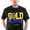 SAVS X Adapt :: Gold Blooded Chiefs (Men's Black/Royal Tee)(Copy Of Savs X Adapt Gold Blooded Chiefs Mens Black Royal Tee1) -Bold Threads ZOOM 9e976541 8642 46cb 82df fbc10d049fe1
