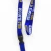 Gold Blooded (Royal/Gold Lanyard)(Gold Blooded Royal Gold Lanyard) -Bold Threads ZOOM GBBlueLanyard