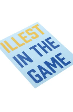 ILLEST X Adapt :: Illest In The Game (Royal/Gold Vinyl Sticker)(Illest X Adapt Illest In The Game Royal Gold Vinyl Sticker)