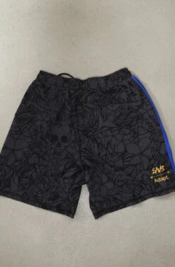 SAVS X Adapt :: Gold Blooded RPM (Men's Black/Royal Hybrid Shorts)(Savs X Adapt Gold Blooded Rpm Mens Black Royal Hybrid Shorts) -Bold Threads Zoom1 24719572 5ddf 4cd3 b227 51f4f1c4ee07