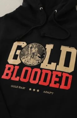Gold Bar® X Adapt :: Gold Blooded Spirits II (Men's Black Hoody)(Gold Bar X Adapt Gold Blooded Spirits Ii Mens Black Hoody) 7 Gold Bar® X Adapt :: Gold Blooded Spirits II (Men's Black Hoody)(Gold Bar X Adapt Gold Blooded Spirits Ii Mens Black Hoody) -Bold Threads Zoom1 9e390747 497d 4082 8961 d4f5a7d19f44