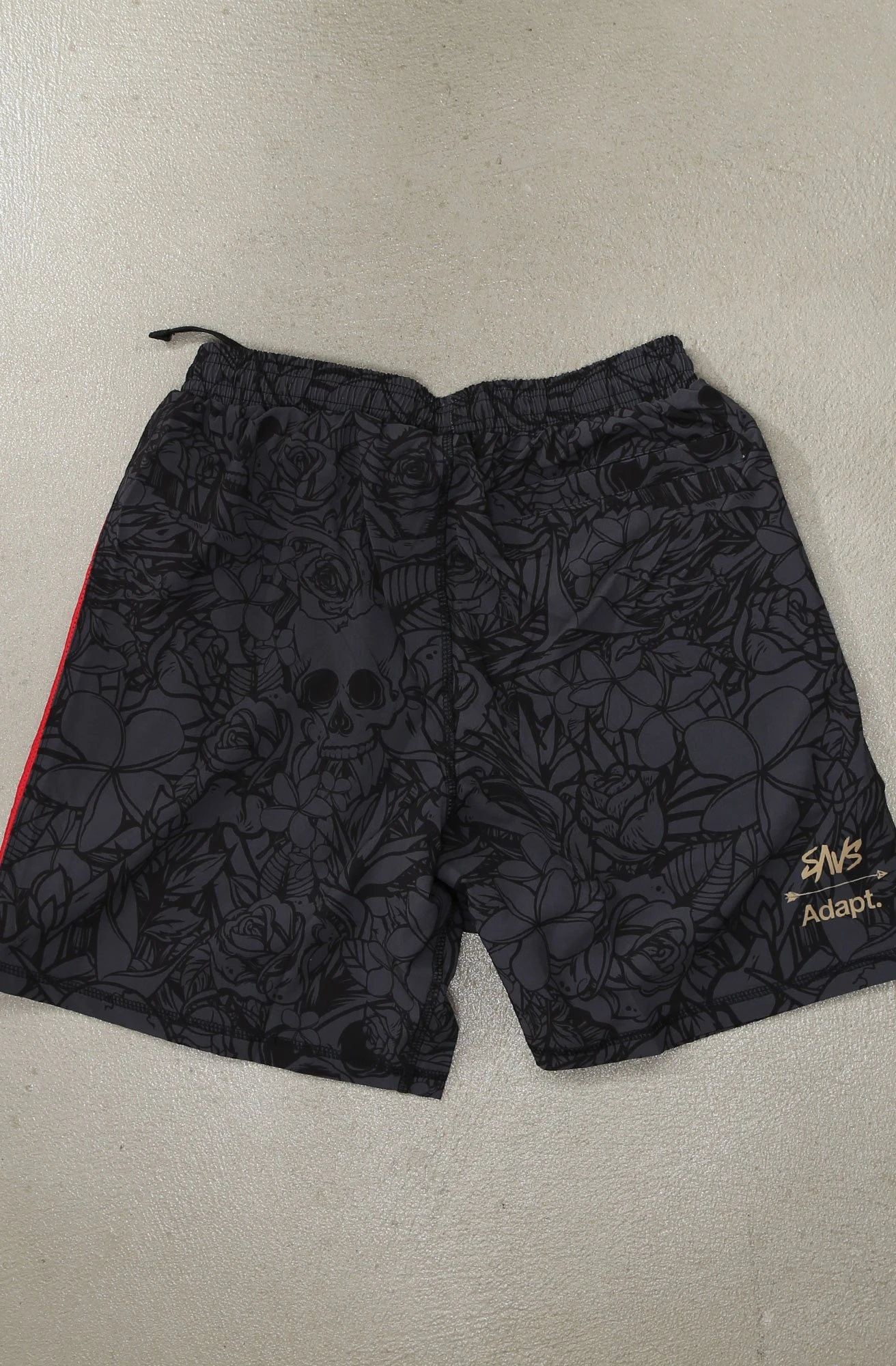 SAVS X Adapt :: Gold Blooded RPM (Men's Black/Red Hybrid Shorts)(Savs X Adapt Gold Blooded Rpm Mens Black Red Hybrid Shorts) 4 SAVS X Adapt :: Gold Blooded RPM (Men's Black/Red Hybrid Shorts)(Savs X Adapt Gold Blooded Rpm Mens Black Red Hybrid Shorts) - Image 2