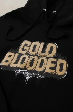Illuminaries X Adapt :: Gold Blooded Forever (Men's Black Hoody)(Illuminaries X Adapt Gold Blooded Forever Mens Black Hoody) -Bold Threads Zoom1 c2893b2c 1384 4ccd a4bc 3e551a27aae0