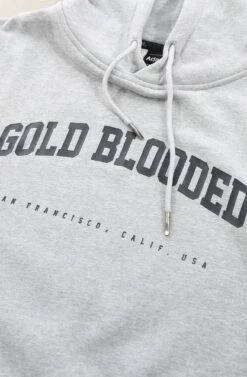 Gold Blooded League (Men's Heather A1 Hoody)(Gold Blooded League Mens Heather A1 Hoody) -Bold Threads Zoom1 dd35eb61 ece1 4f9c bc99 d931052cd8cc
