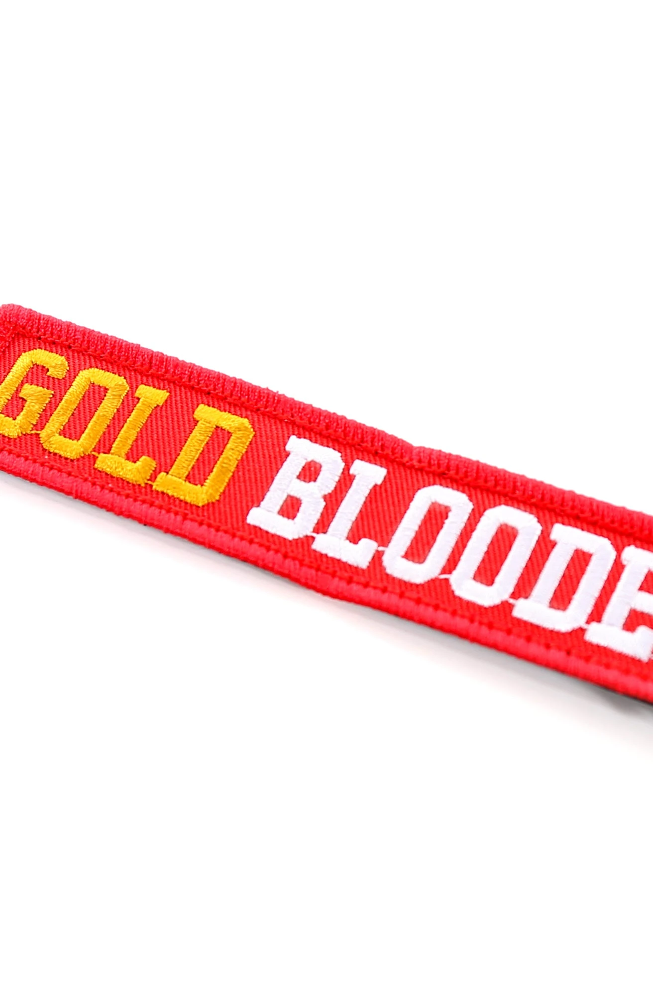Gold Blooded (Red Velcro Patch 1" X 5")(Gold Blooded Red Velcro Patch 1 X 5) 5 Gold Blooded (Red Velcro Patch 1" X 5")(Gold Blooded Red Velcro Patch 1 X 5) - Image 3