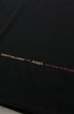 MIGHTYKILLERS X Adapt :: Gold Blooded Killers (Men's Black/Red A1 Tee)(Mightykillers X Adapt Gold Blooded Killers Mens Black Red A1 Tee 1) -Bold Threads Zoom2 0c48f18e e10d 482d a976 8a5a26038b1b