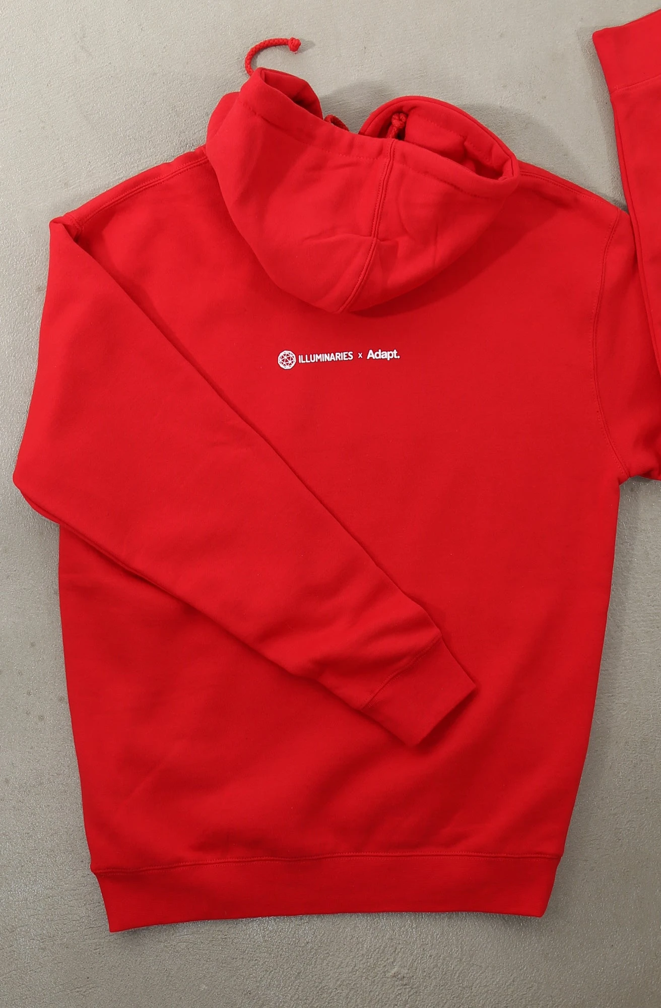 Illuminaries X Adapt :: Gold Blooded Forever (Men's Red Hoody)(Illuminaries X Adapt Gold Blooded Forever Mens Red Hoody) 4 Illuminaries X Adapt :: Gold Blooded Forever (Men's Red Hoody)(Illuminaries X Adapt Gold Blooded Forever Mens Red Hoody) - Image 2