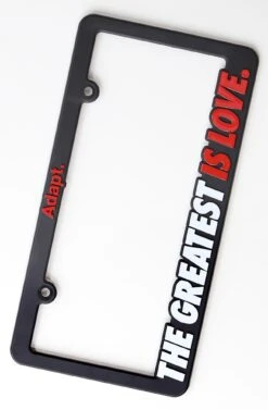 Great Love (License Plate Frame)(Great Love License Plate Frame)
