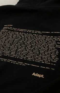 Gold Blooded Definition (Men's Black Hoody)(Gold Blooded Definition Mens Black Hoody 1) -Bold Threads Zoom2 6f30daa3 d95f 4d76 ba8a 120b21484586