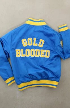Gold Blooded (Men's Royal Satin Jacket)(Gold Blooded Mens Black Royal Satin Jacket) -Bold Threads Zoom2 9e382e6c 3e1e 4fbc 8e59 893127e09a0e