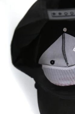 Gold Blooded Script (Black/Red Snapback Cap)(Gold Blooded Script Black Snapback Cap) -Bold Threads Zoom2 e4953804 5a9e 4523 a6be b0369032d755