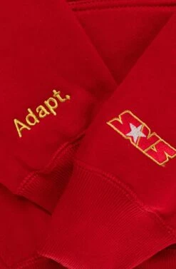 SAVS X Adapt :: Gold Blooded SFC (Men's Red Hoody)(Savs X Adapt Gold Blooded Sfc Mens Red Hoody) -Bold Threads Zoom3 5c1b0a5a c1b9 4aca ab7b 1d175dfaa1dc