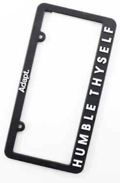 Humble Thyself (License Plate Frame)(Humble Thyself License Plate Frame)
