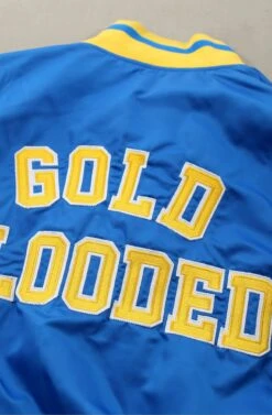 Gold Blooded (Men's Royal Satin Jacket)(Gold Blooded Mens Black Royal Satin Jacket) -Bold Threads Zoom3 c1103672 9f23 4d0e b123 a36f3efef175