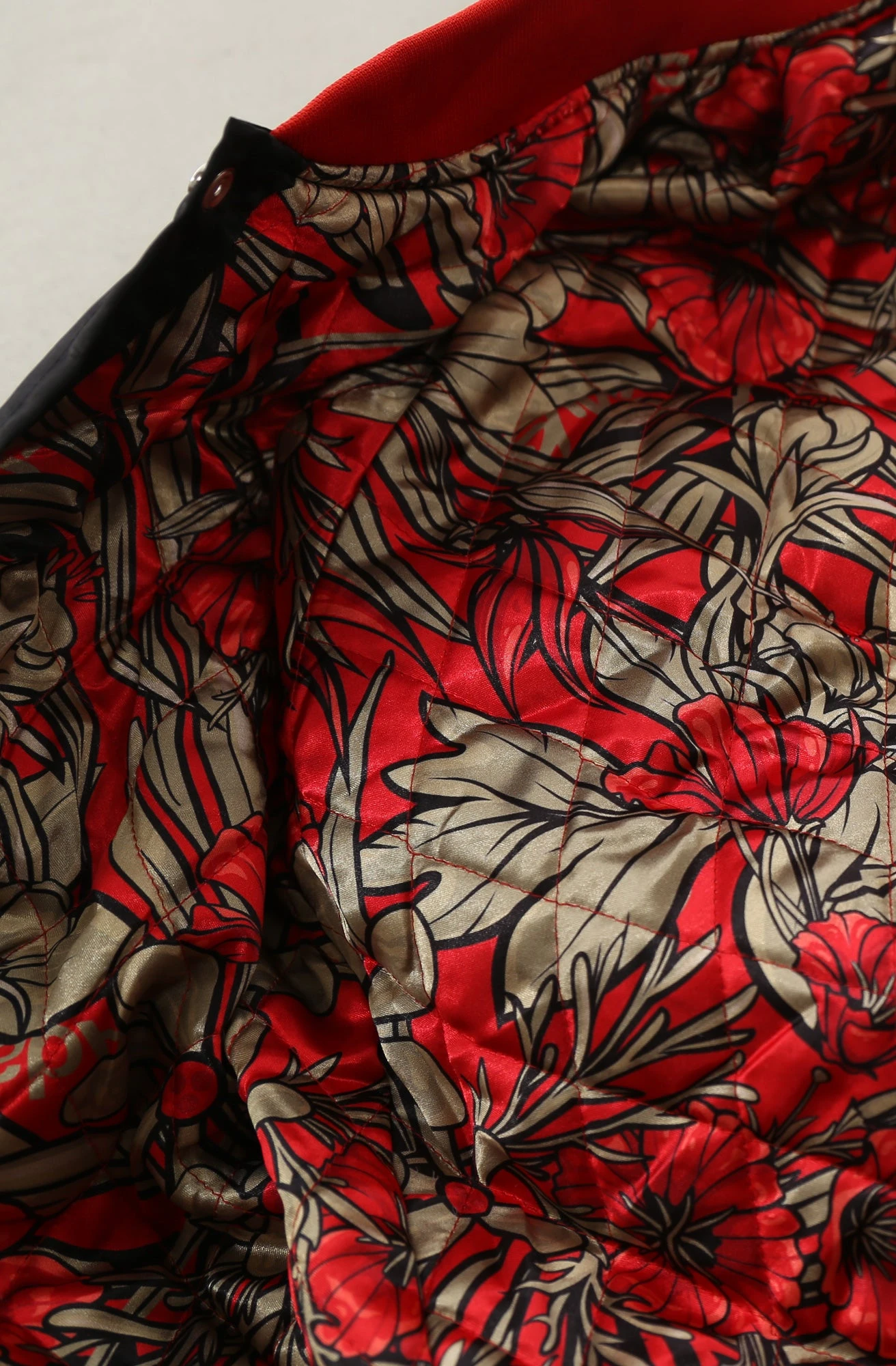 SAVS X Adapt :: Gold Blooded SFC (Men's Black/Red Satin Jacket)(Savs X Adapt Gold Blooded Sfc Mens Black Satin Jacket) 5 SAVS X Adapt :: Gold Blooded SFC (Men's Black/Red Satin Jacket)(Savs X Adapt Gold Blooded Sfc Mens Black Satin Jacket) - Image 3