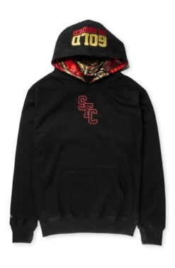 SAVS X Adapt :: Gold Blooded SFC (Men's Black Hoody)(Savs X Adapt Gold Blooded Sfc Mens Black Hoody)