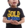 Gold Blooded (Tykes Unisex Black/Royal Tee)(Gold Blooded Tykes Unisex Black Royal Tee)