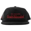 Gold Blooded Script (Black/Red Snapback Cap)(Gold Blooded Script Black Snapback Cap) -Bold Threads Zoom 0b79df0d cdbd 48cc 93d5 8abc2ba4ce49