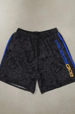 SAVS X Adapt :: Gold Blooded RPM (Men's Black/Royal Hybrid Shorts)(Savs X Adapt Gold Blooded Rpm Mens Black Royal Hybrid Shorts)