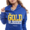 Gold Blooded (Women's Royal Hoody)(Gold Blooded Womens Royal Hoody) -Bold Threads Zoom 1aaf3163 b20a 4084 9634 f57203c37994
