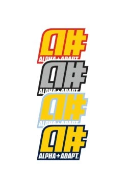 Alphanumeric X Adapt :: RAE II (Mini Sticker 4-Pack)(Alphanumeric X Adapt Rae Ii Sticker 4 Pack)