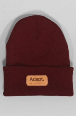 CTA (Burgundy Cuff Beanie)(Cta Burgundy Cuff Beanie)