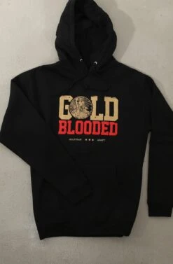 Gold Bar® X Adapt :: Gold Blooded Spirits II (Men's Black Hoody)(Gold Bar X Adapt Gold Blooded Spirits Ii Mens Black Hoody)