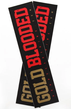 Gold Blooded (Black/Red Sticker 2-Pack)(Gold Blooded Sticker 2 Pack) 3 Gold Blooded (Black/Red Sticker 2-Pack)(Gold Blooded Sticker 2 Pack)