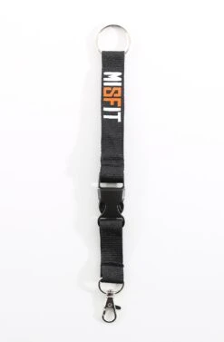 Misfit (Black Keychain Lanyard)(Misfit Black Keychain Lanyard)