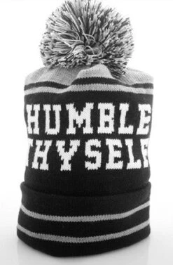 LAST CALL - Humble Thyself (Black Beanie)(Humble Thyself Black Beanie)
