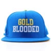 Gold Blooded (Royal Snapback Cap)(Gold Blooded Royal Snapback Cap)