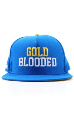 Gold Blooded (Royal Snapback Cap)(Gold Blooded Royal Snapback Cap)
