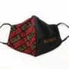 Gold Blooded (Black/Red Split Face Mask)(Gold Blooded Black Red Split Face Mask 1) 2 Gold Blooded (Black/Red Split Face Mask)(Gold Blooded Black Red Split Face Mask 1) -Bold Threads Zoom 5bcc6264 c941 42ba 82da 19165b165024