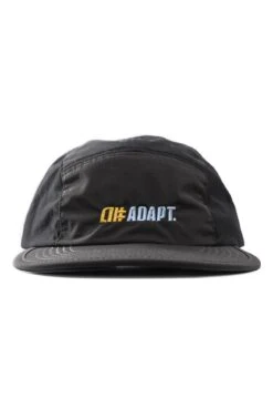 Alphanumeric X Adapt :: DEK II (Black/Charcoal 5-Panel Cap)(Alphanumeric X Adapt Dek Ii Black Charcoal 5 Panel Cap)