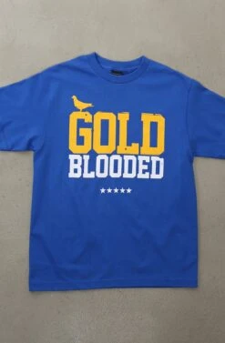 Gold Blooded (Men's Royal Tee)(Gold Blooded Mens Royal Tee 1)