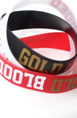 Gold Blooded (Black/Red/White Stretch Band 3-Pack)(Gold Blooded Stretch Band 3 Pack Black Red White)