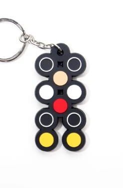 Dot Matrix (Black Keychain)(Dot Matrix Black Keychain)