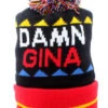 LAST CALL - Damn Gina (Black Beanie)(Damn Gina Black Beanie)